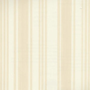 Closeup of a wallpaper showing its Cream, Neutrals, Stripes pattern, color, and subtle texture.