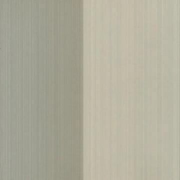 Closeup of a wallpaper showing its Contemporary, Green, Stripes, Two-tone pattern, color, and subtle texture.