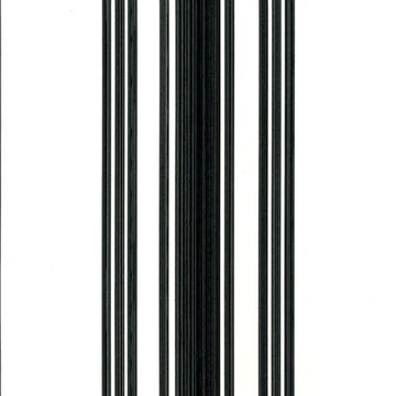 Closeup of a wallpaper showing its Monochrome, Stripes, Two-tone pattern, color, and subtle texture.