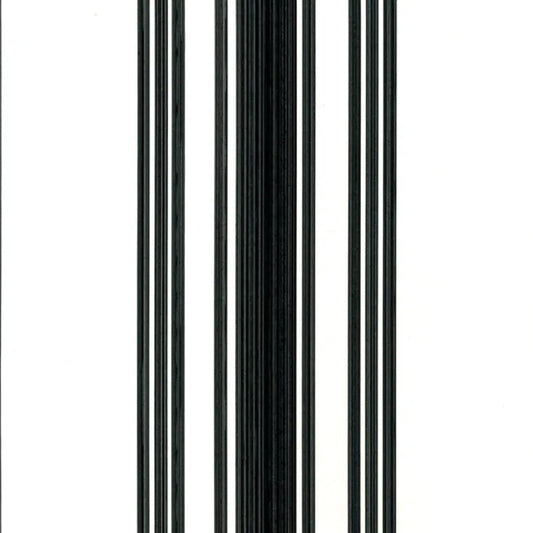 Closeup of a wallpaper showing its Monochrome, Stripes, Two-tone pattern, color, and subtle texture.