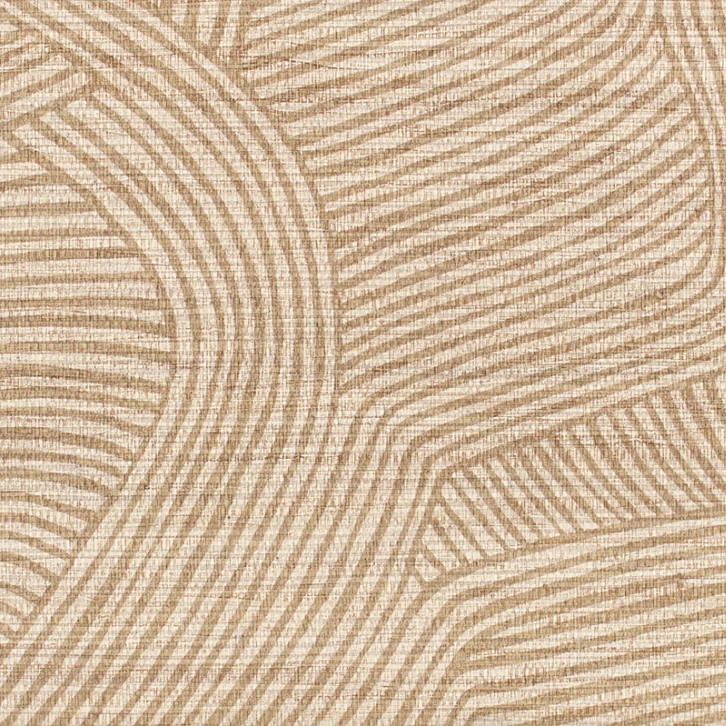 Wallpaper installed in a room showing its full pattern, color