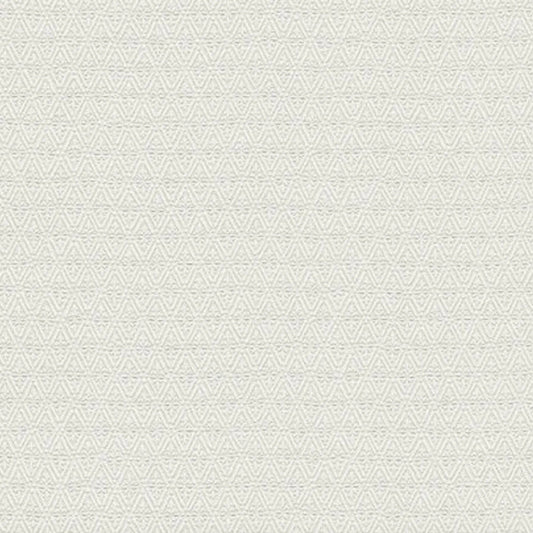 Closeup of a wallpaper showing its Contemporary, Geometric, Monochrome, Plain, White pattern, color, and subtle texture.