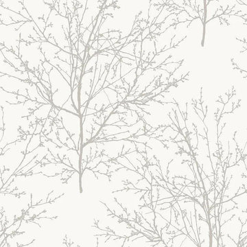 Closeup of a wallpaper showing its Monochrome, Nature, Neutrals, Two-tone pattern, color, and subtle texture.
