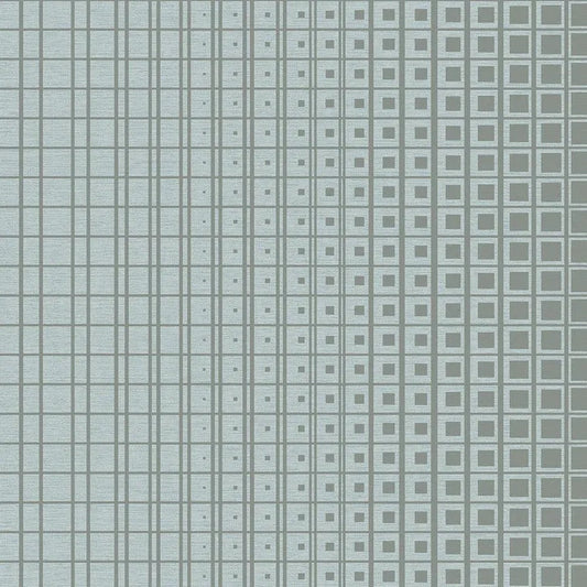 Closeup of a wallpaper showing its Blue, Contemporary, Geometric, Unicolour pattern, color, and subtle texture.