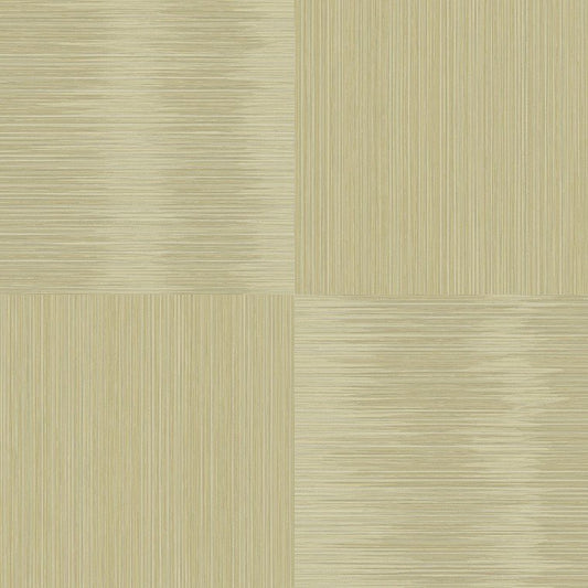 Closeup of a wallpaper showing its Contemporary, Geometric, Gold, Unicolour pattern, color, and subtle texture.