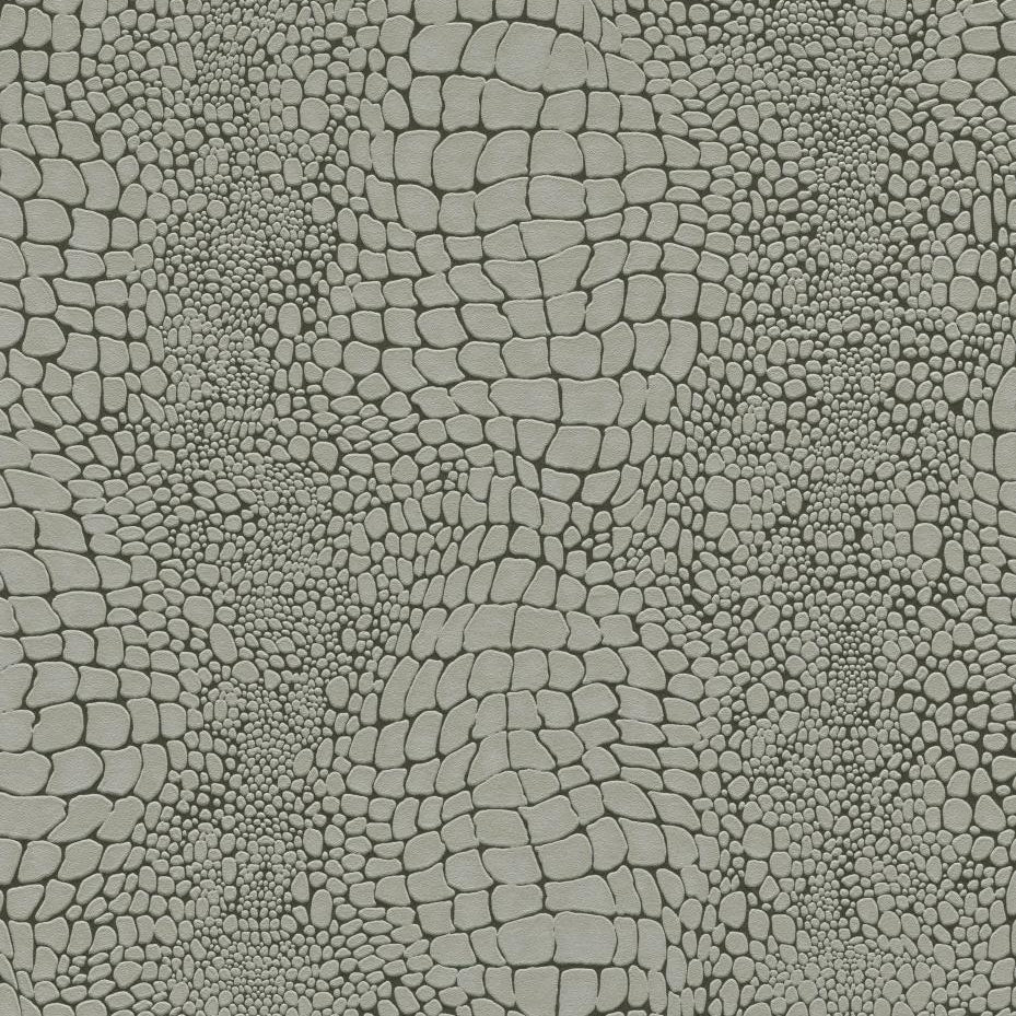 Erismann Cameo 10529-11 wallpaper in cool taupe with embossed stone-like abstract pattern