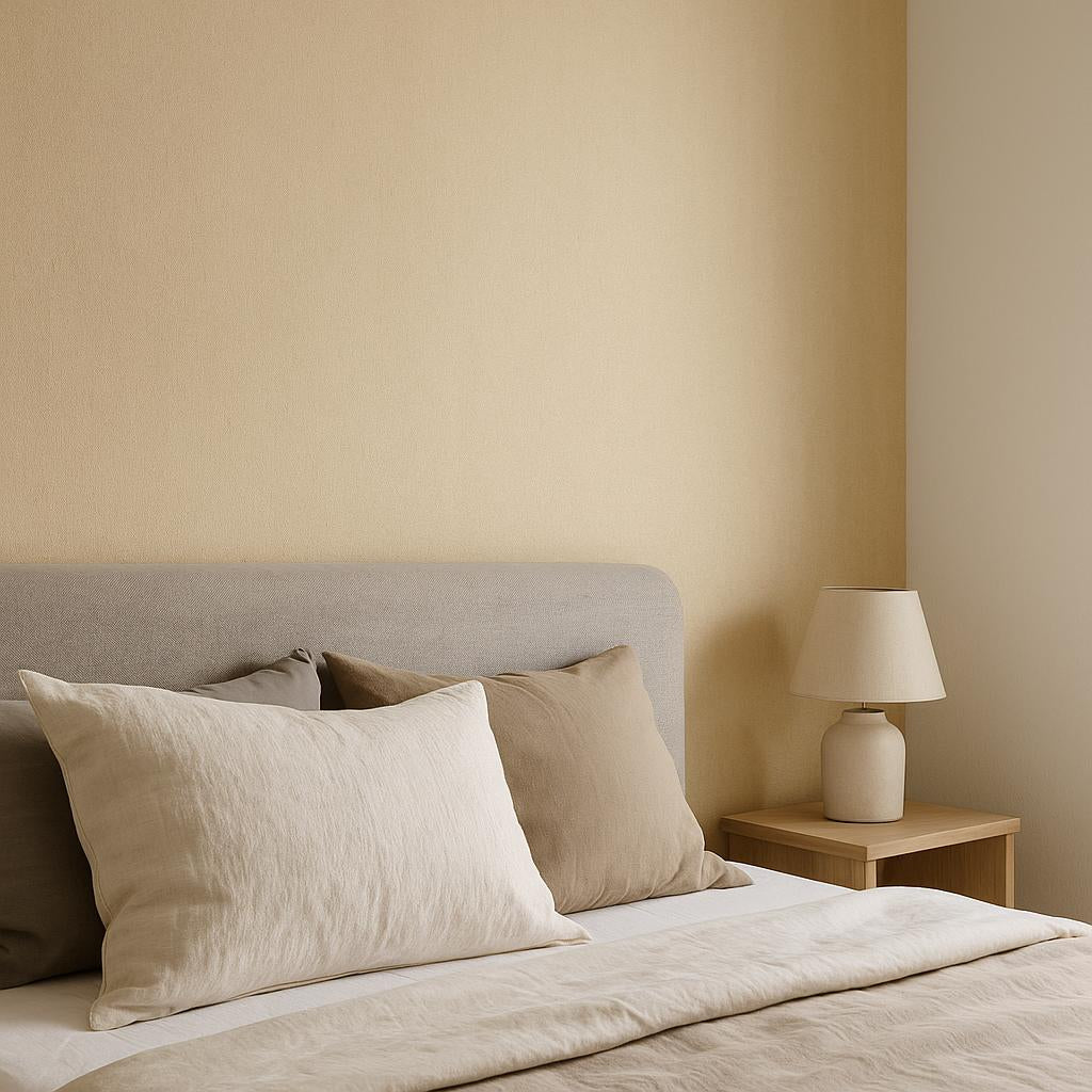 Erismann Cameo 10534-27 beige plaster-texture wallpaper swatch