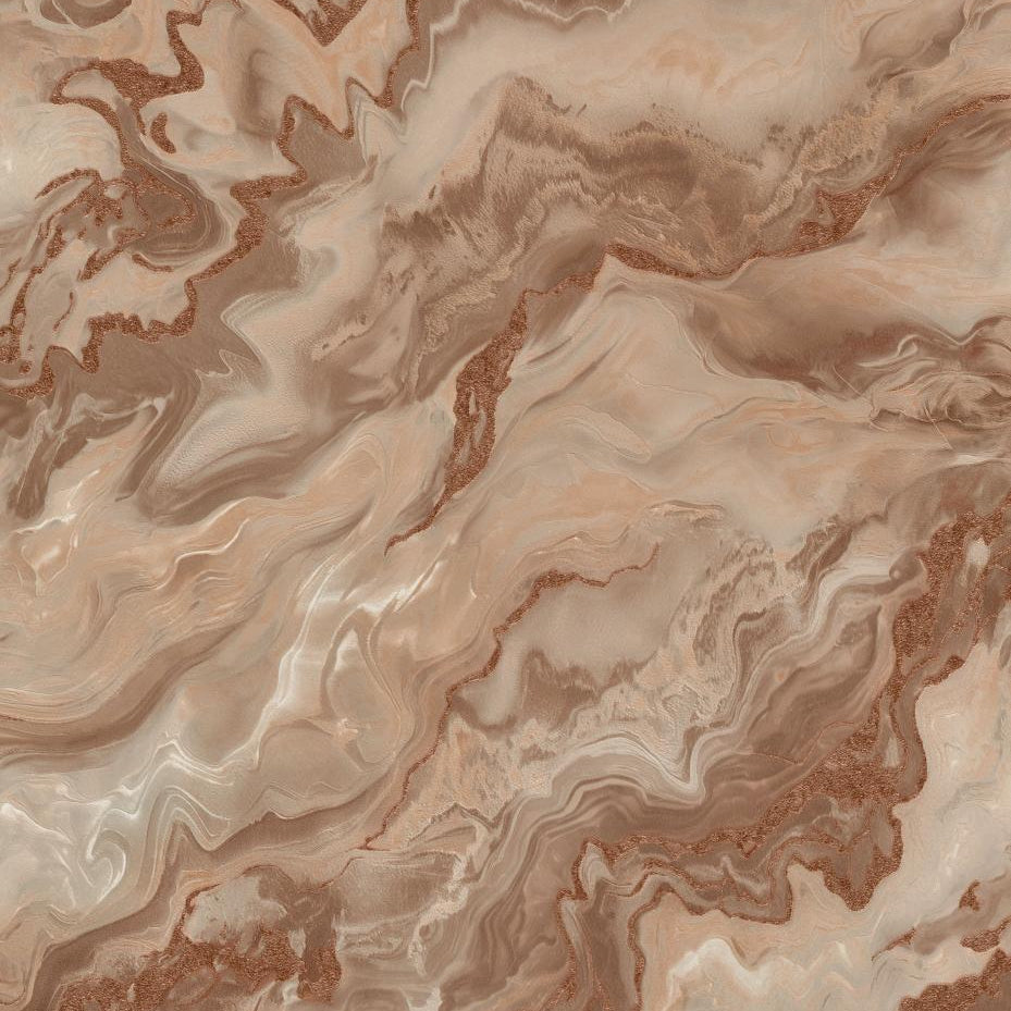Erismann Elle Decoration 4 marble effect wallpaper in warm terracotta tones 