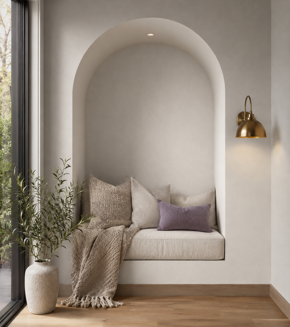 Erismann Fashion For Walls 4 10376-26 beige linen-look non-woven wallpaper swatch