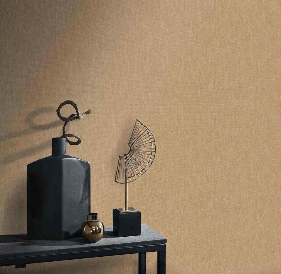 Erismann Fashion For Walls 4 10376-30 soft gold linen-look non-woven wallpaper