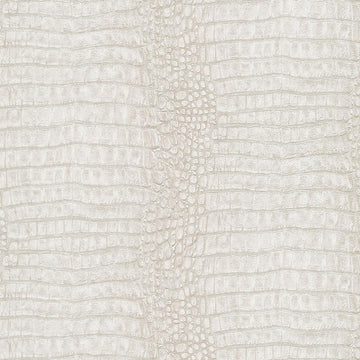 Erismann Forest Dreams 10560-02 warm beige crocodile-embossed non-woven wallpaper.