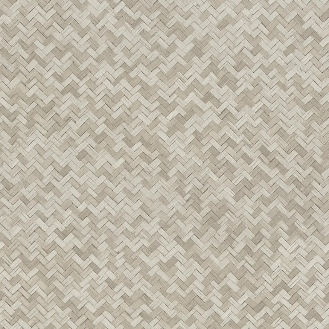 Marburg Botanica 33309 beige woven herringbone grasscloth-look geometric wallpaper