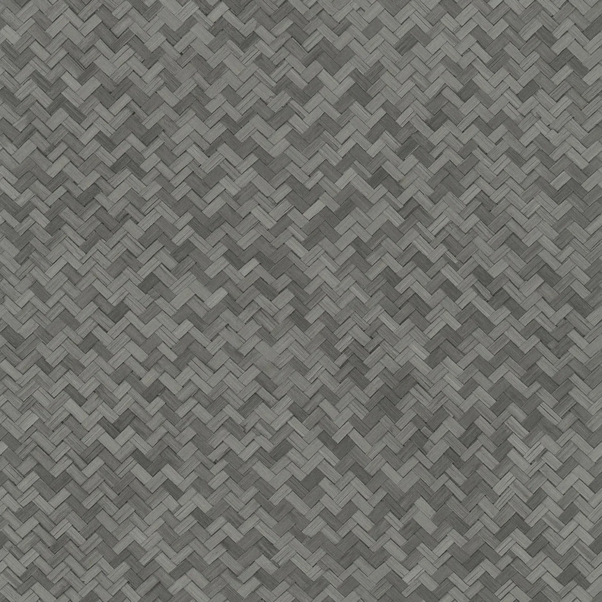 Marburg Botanica 33310 anthracite grey lattice woven geometric wallpaper