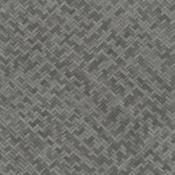 Marburg Botanica 33310 anthracite grey lattice woven geometric wallpaper