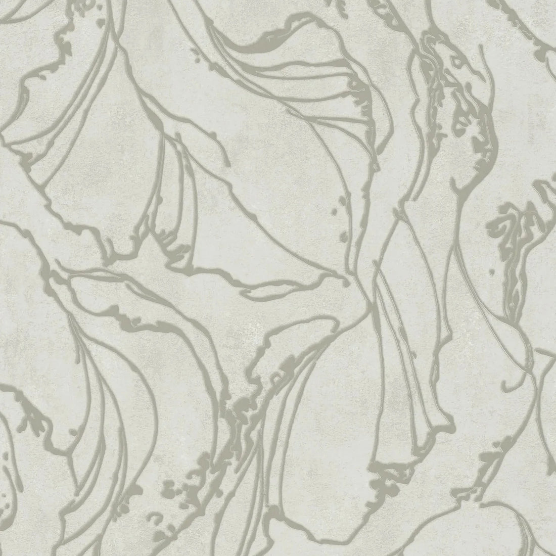 Marburg City Glow 34252 wallpaper with abstract organic linework on a soft white ground.