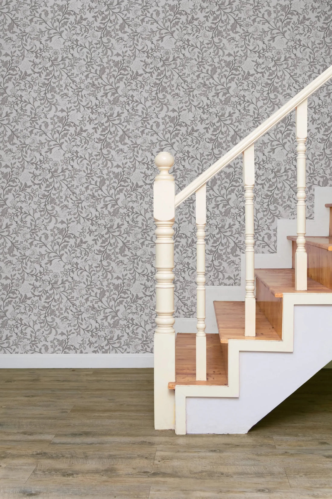 Marburg Heritage 47628 grey trailing floral wallpaper