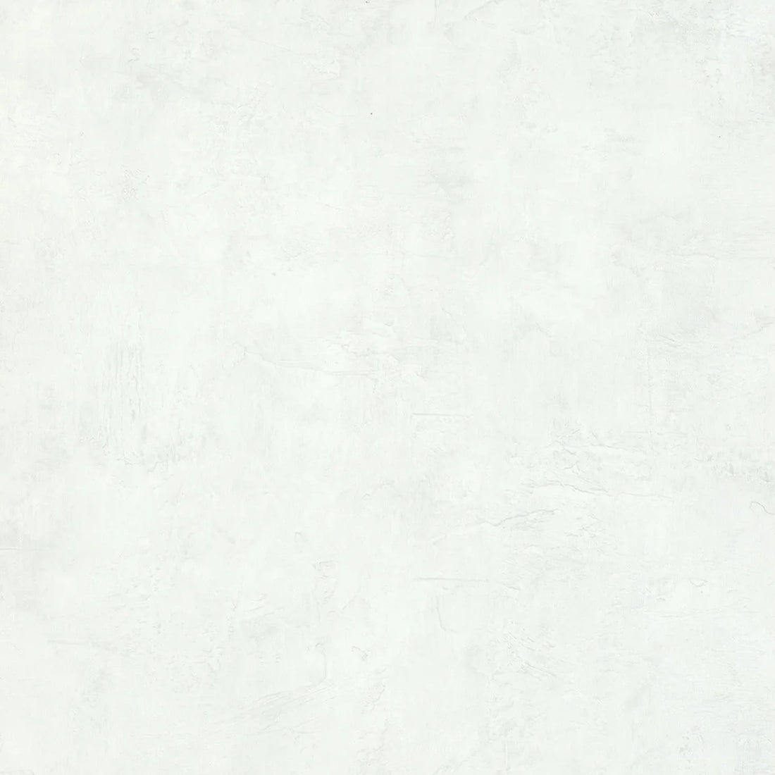 Marburg Loft Superior 34184 White plaster-effect wallpaper behind a speckled ceramic vase holding two dried palm leaves, with a small ceramic cup on a light wood surface.