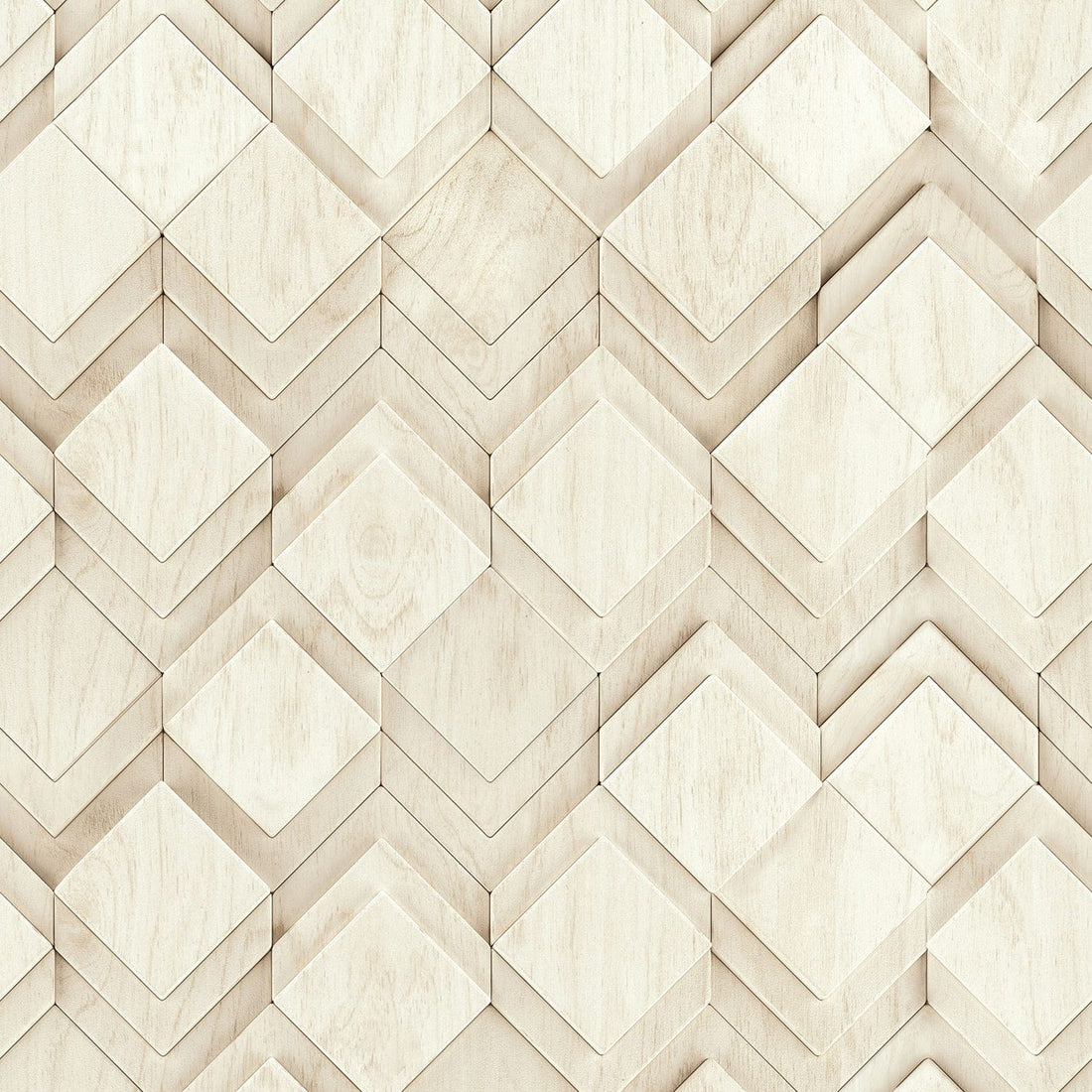 Marburg Novamur Mona 81678 beige geometric 3D diamond non-woven wallpaper
