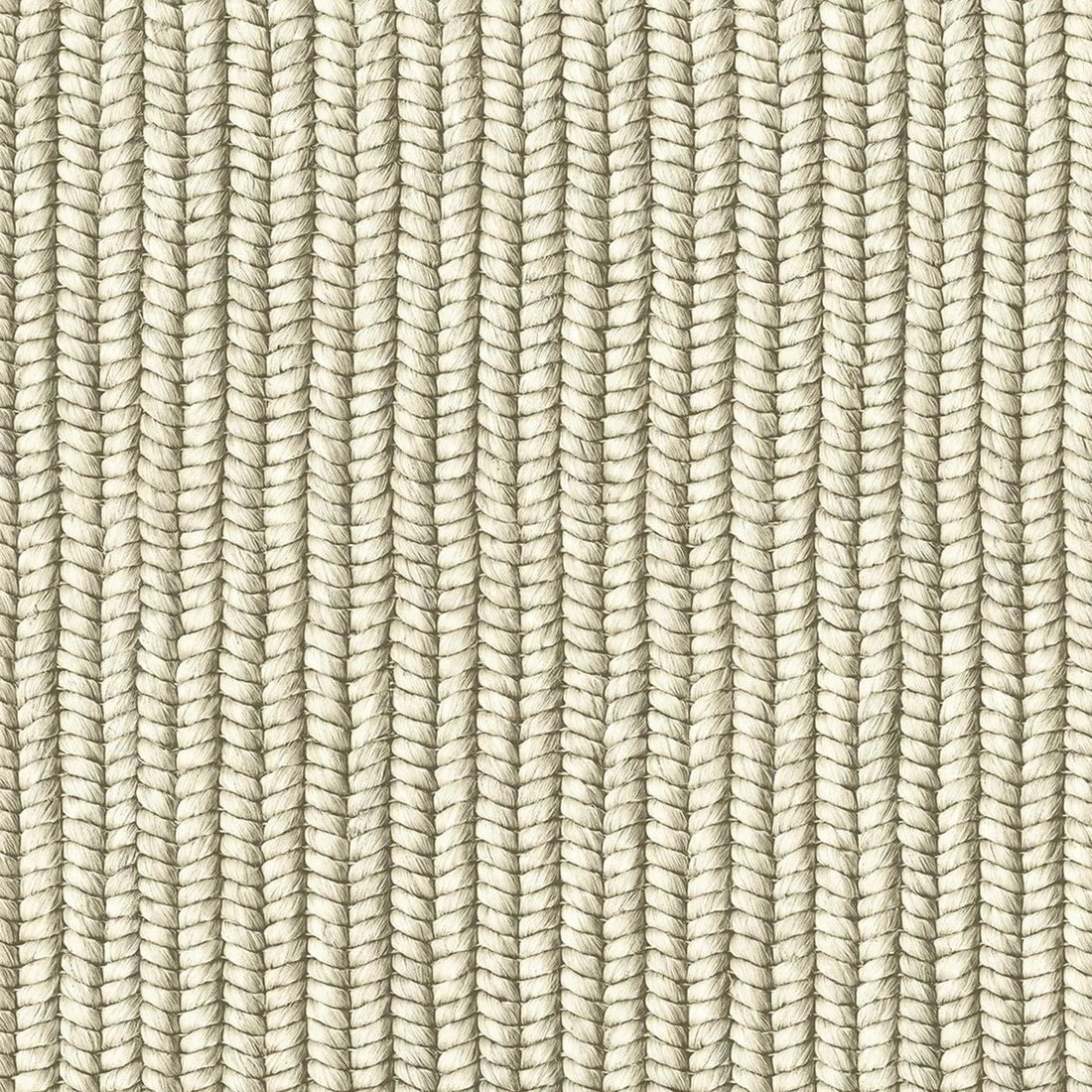 Marburg Struktura 45748 woven-stripe textile-look wallpaper in warm beige tones