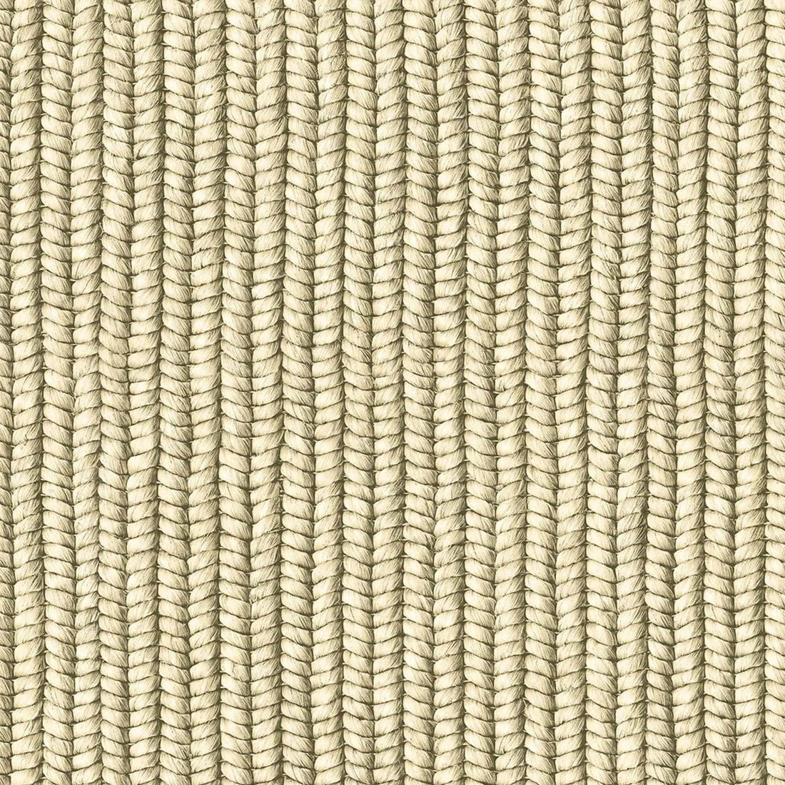 Marburg Struktura 45749 woven vertical stripe wallpaper in warm brown and beige with an embossed textile look