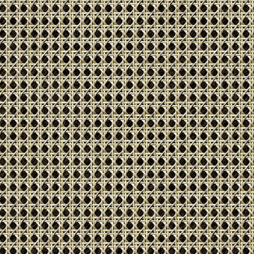 Marburg Struktura 45751 cane lattice wood-look wallpaper in warm brown