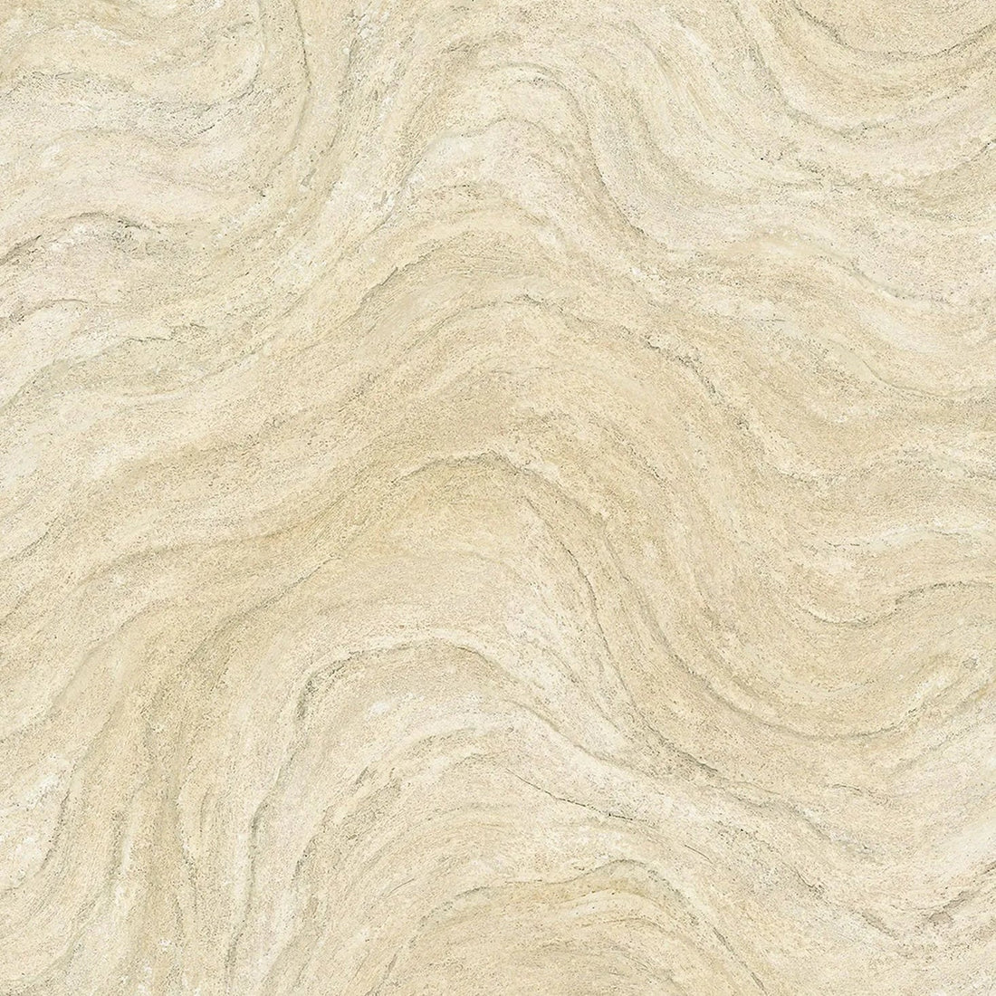 Marburg Struktura 45755 warm beige stone-look wallpaper with wavy marble striations