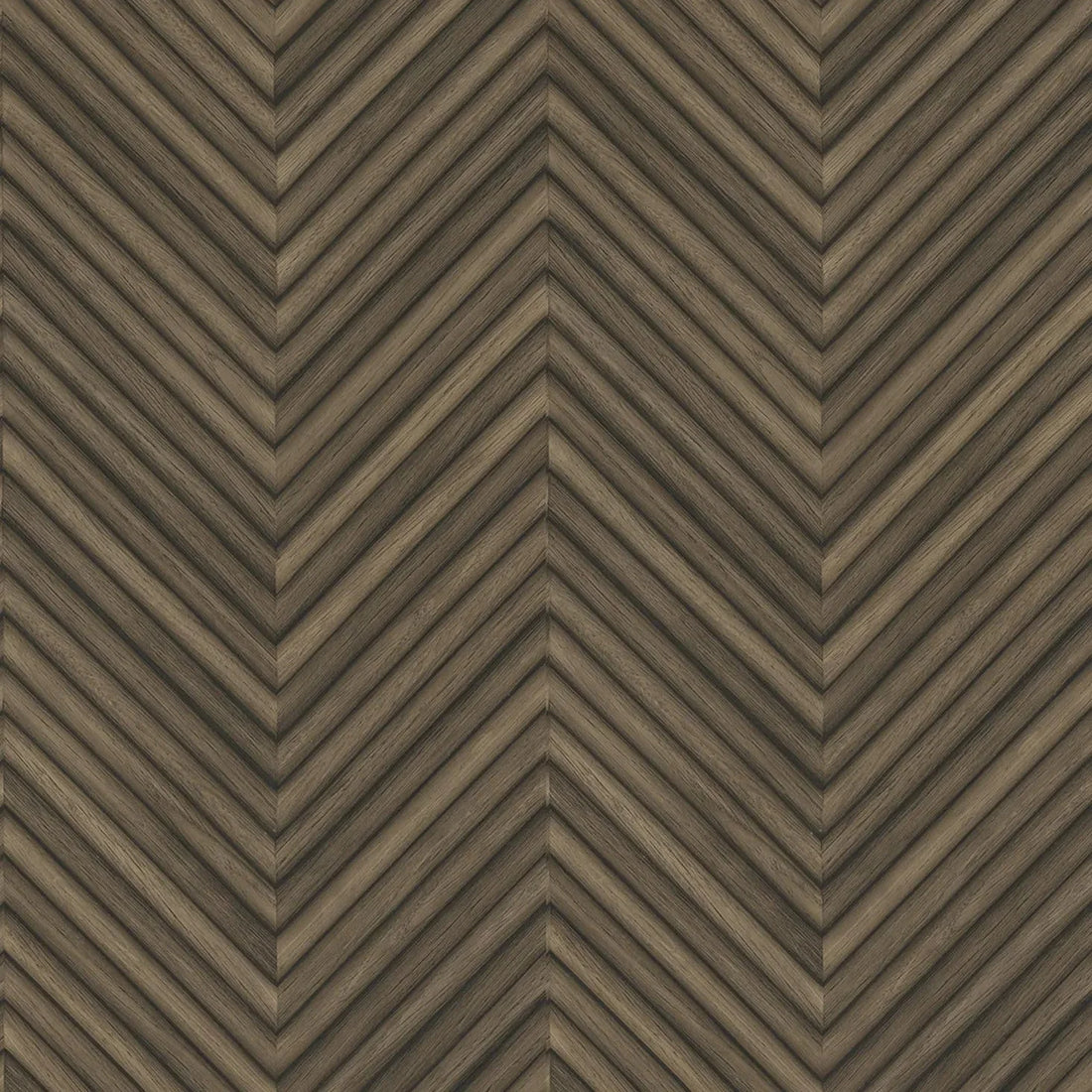 Marburg Travertino 33378 brown chevron wood-look wallpaper