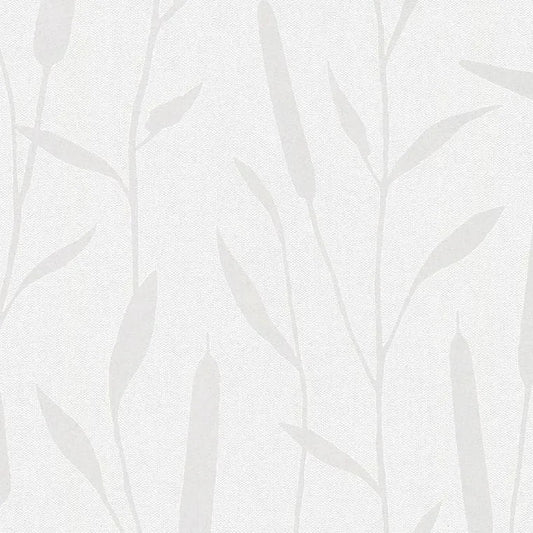 Closeup of a wallpaper showing its Contemporary, Floral, Monochrome, Two-tone pattern, color, and texture.