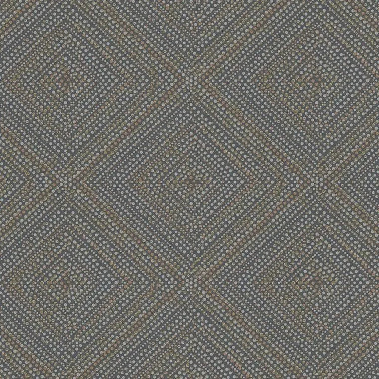 Closeup of a wallpaper showing its Contemporary, Geometric, Neutrals pattern, color, and texture.