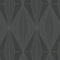Closeup of a wallpaper showing its Abstract, Contemporary, Geometric, Monochrome pattern, color, and texture.