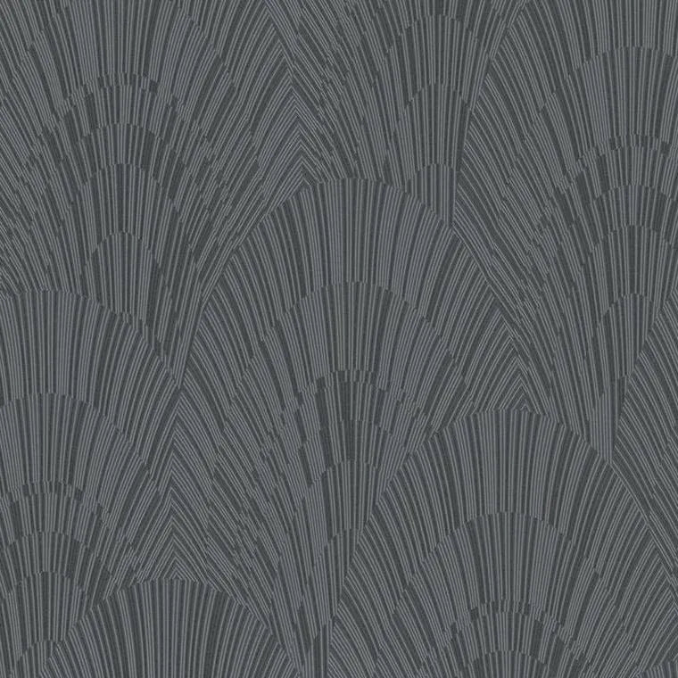 Closeup of a wallpaper showing its Contemporary, Dramatic, Monochrome, Two-tone pattern, color, and texture.