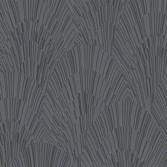 Closeup of a wallpaper showing its Contemporary, Dramatic, Monochrome, Two-tone pattern, color, and texture.