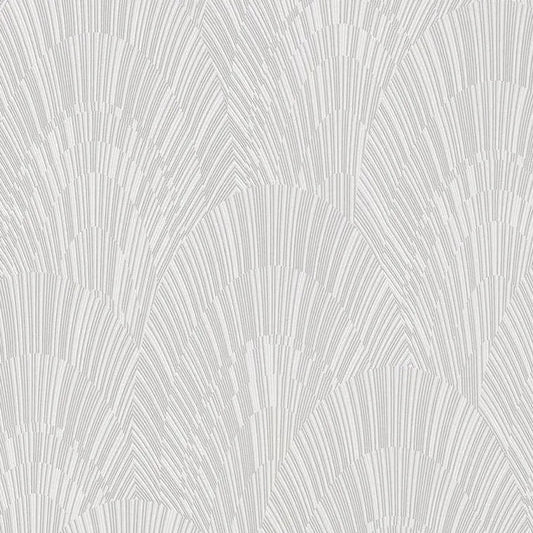 Closeup of a wallpaper showing its Contemporary, Neutrals, Two-tone pattern, color, and texture.