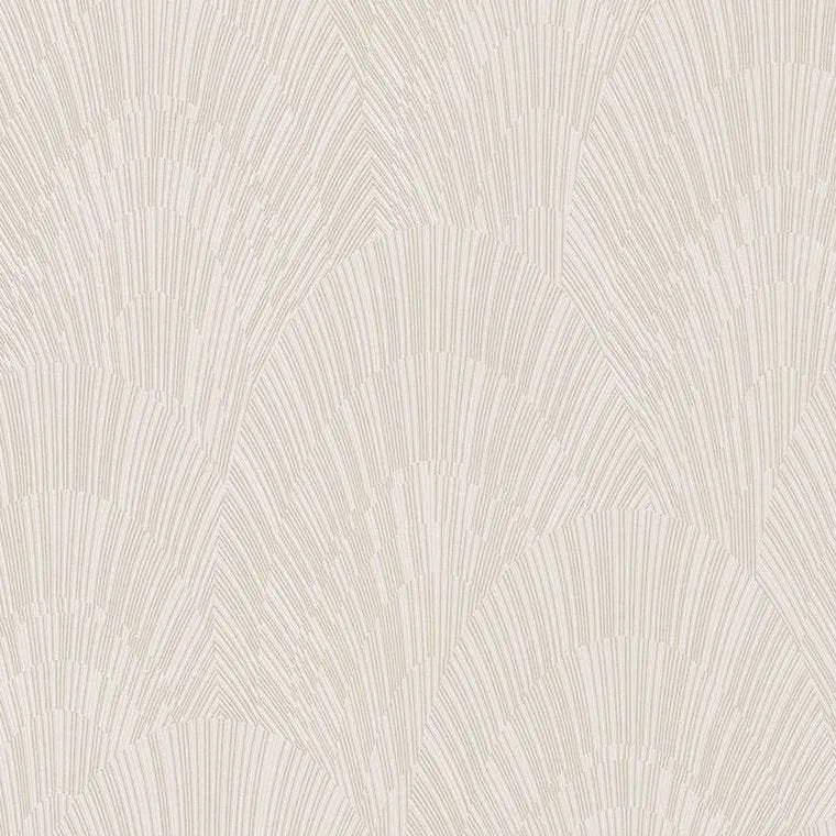 Closeup of a wallpaper showing its Contemporary, Neutrals, Two-tone pattern, color, and texture.